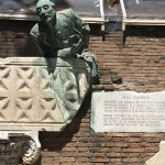 Piazza Trilussa - Monumento al poeta